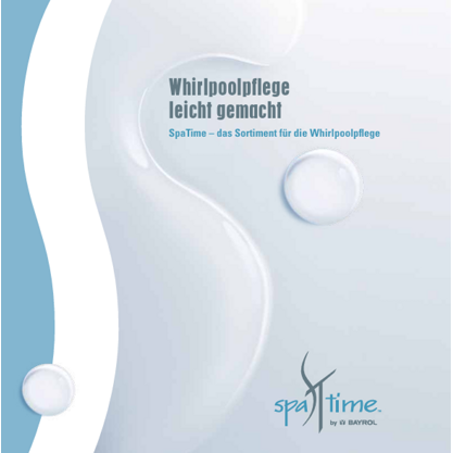 SpaTime Broschüre, kleines Heft