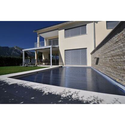 Solar Rollladen Lamellen aus PC (Polycarbonat), für Pools bis 9x4m