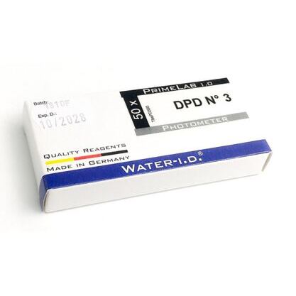 Ersatz-Tabletten gesamtes Chlor (DPD3) für Photometer (z.B. PoolLab, PrimeLab, Lovibond, etc.)