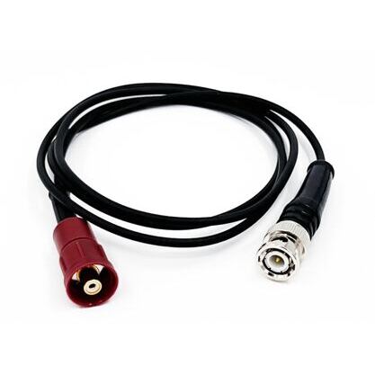 Sondenkabel, vergoldet für extra kleinen Wiederstand, 2m, für pH & Redox Sonde mit Steckkopf für AcBasic