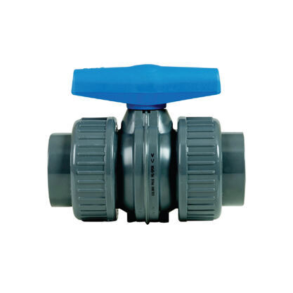 PVC Kugelhahn +GF+ Coloro, Verschraubung mit Klebemuffe