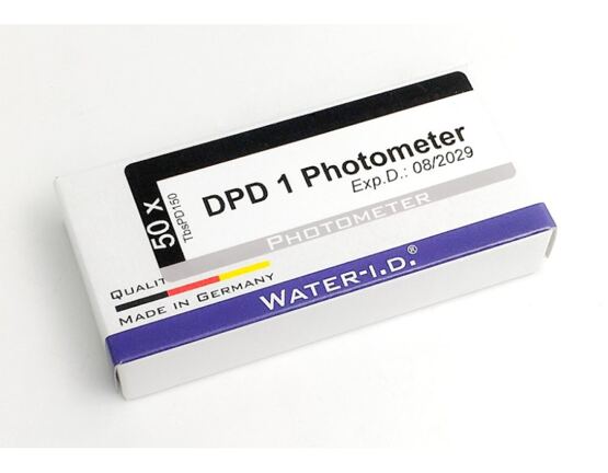 Ersatz-Tabletten freies Chlor (DPD1) für Photometer (z.B. PoolLab, PrimeLab, Lovibond, etc.)