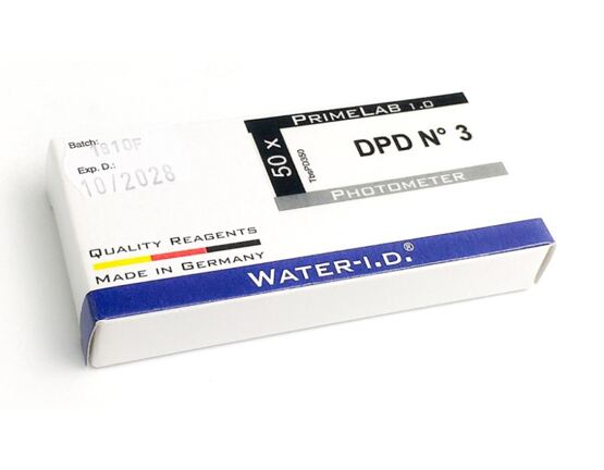 Ersatz-Tabletten gesamtes Chlor (DPD3) für Photometer (z.B. PoolLab, PrimeLab, Lovibond, etc.)